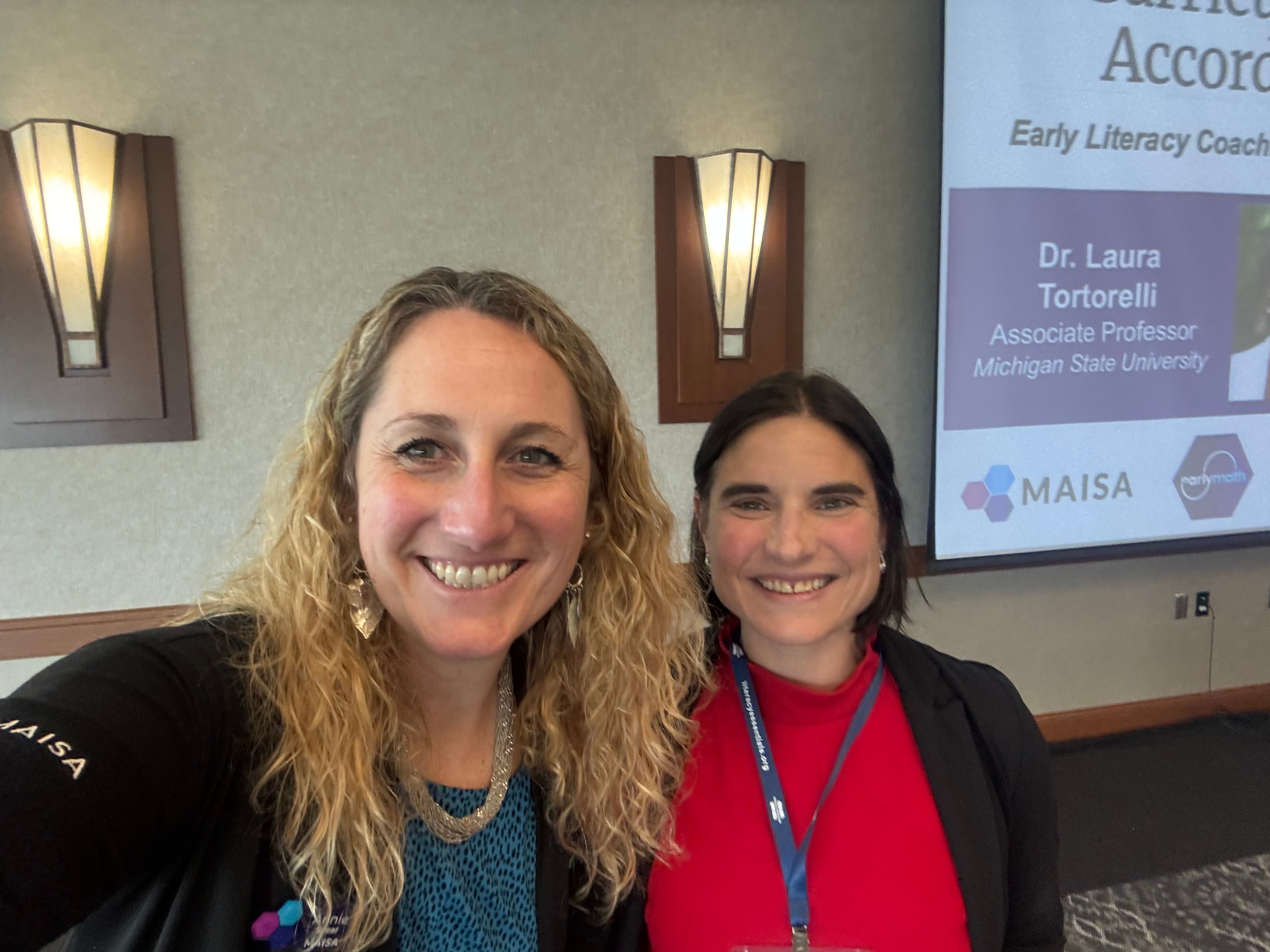 Annie P. Spear and Dr. Laura Tortorelli, co-authors of the chapter