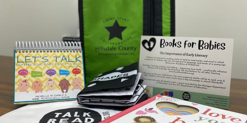 Literacy coaching — teacher working with small group of students